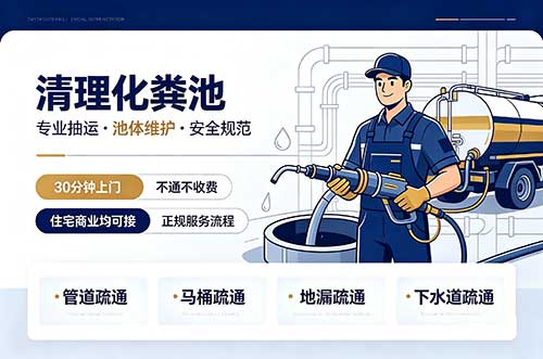 合作清理化粪池